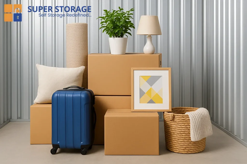 Household Items Stored in a Secure Storage Unit – SuperStorage Bangalore