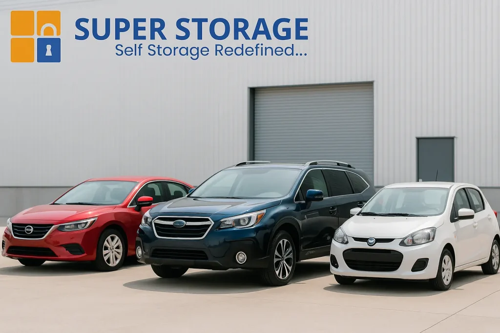 Monsoon-proof vehicle storage in Bangalore with secure parking at SuperStorage for cars during rainy season.