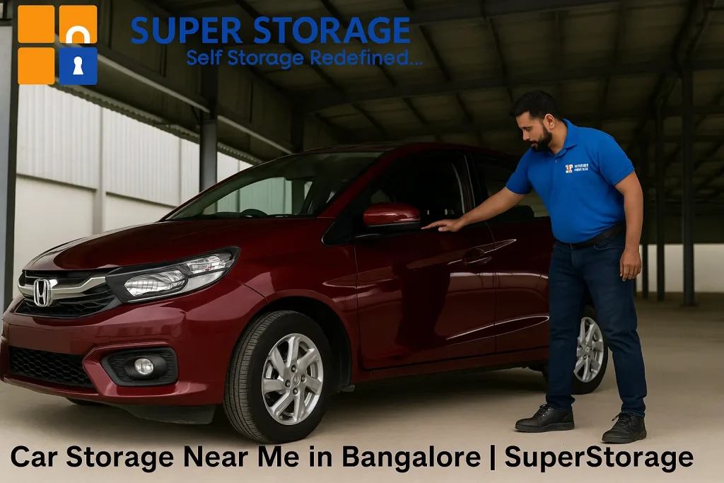 Car Storage Near Me in Bangalore – indoor vehicle storage and monsoon-proof parking by SuperStorage
