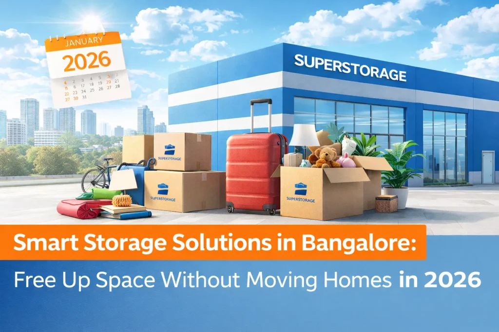 Smart storage solutions in Bangalore helping families free up space without moving homes in 2026