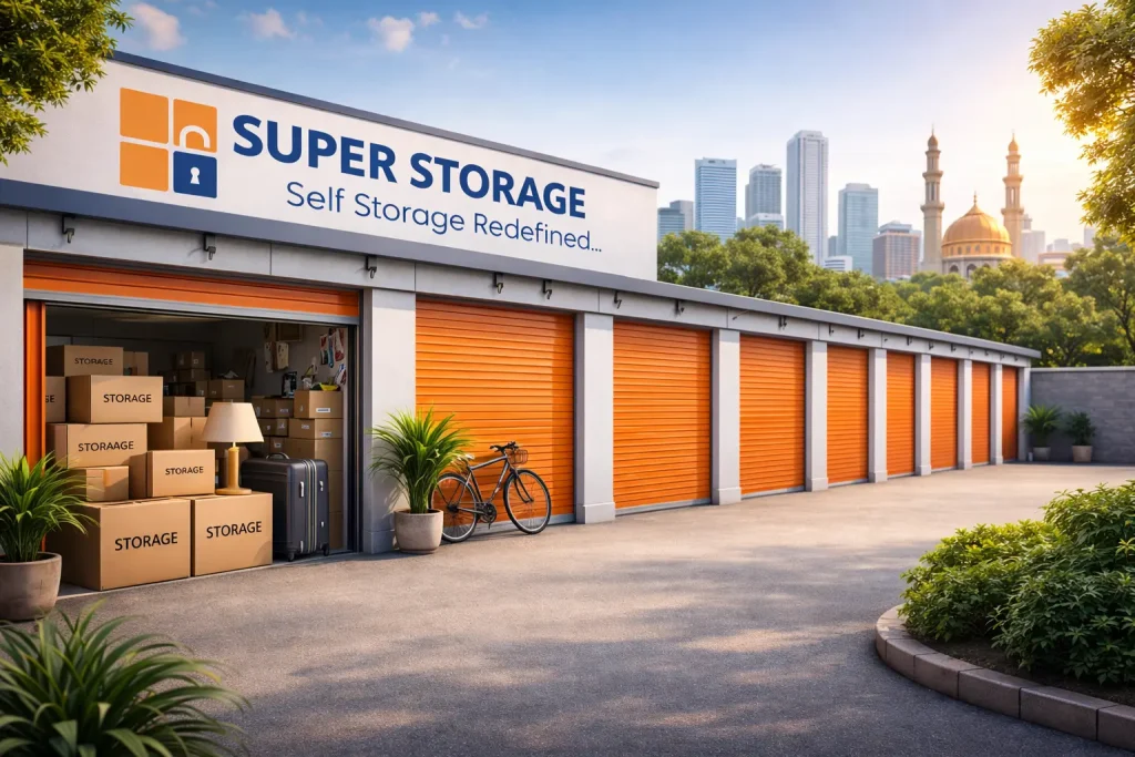 super safe storage facility in Whitefield Bangalore with modern self storage units
